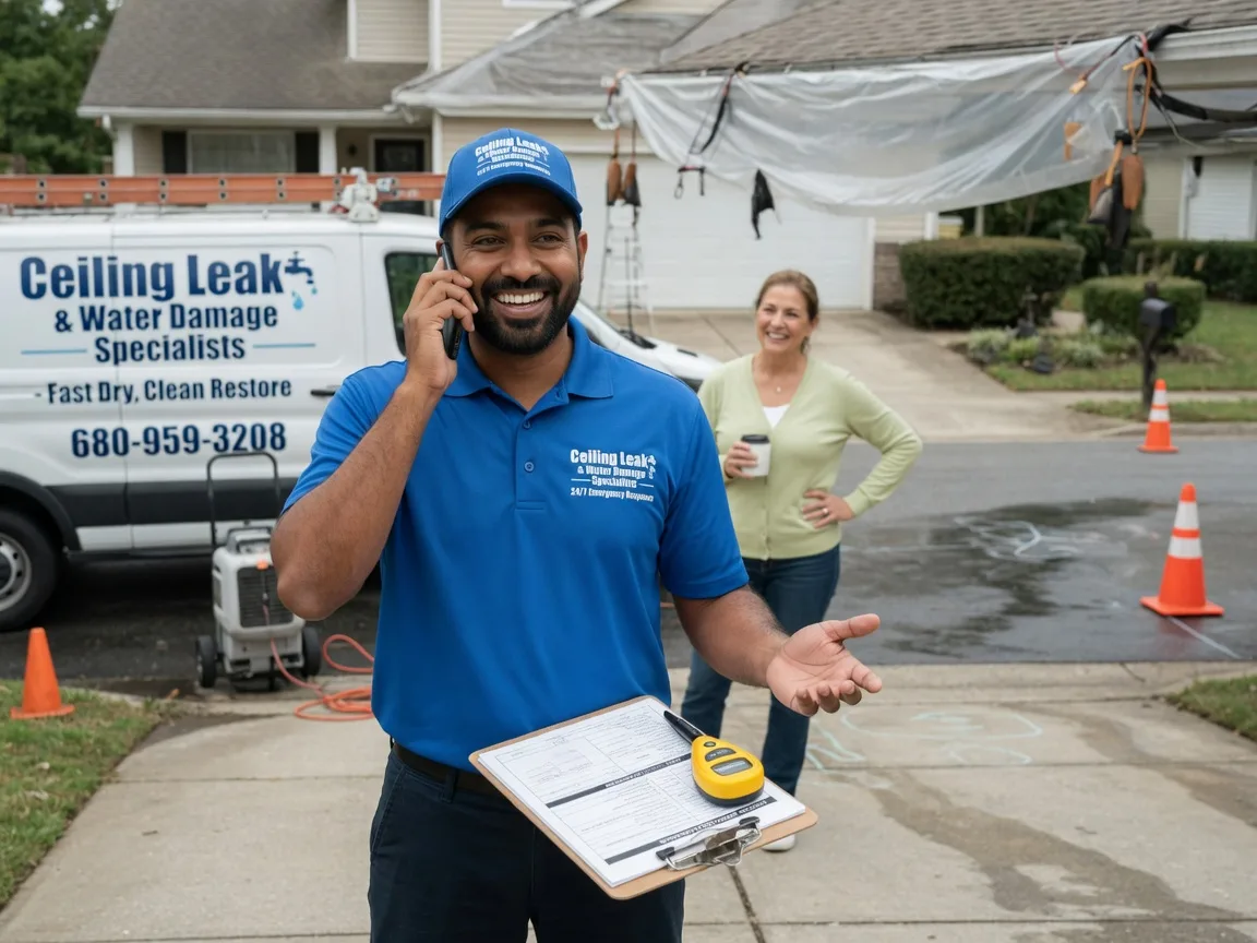 Ceiling Leak Cleanup Redford, MI FAQs